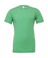 Heren T-shirt Bella Triblend Crew Neck 3413 Mint Triblend